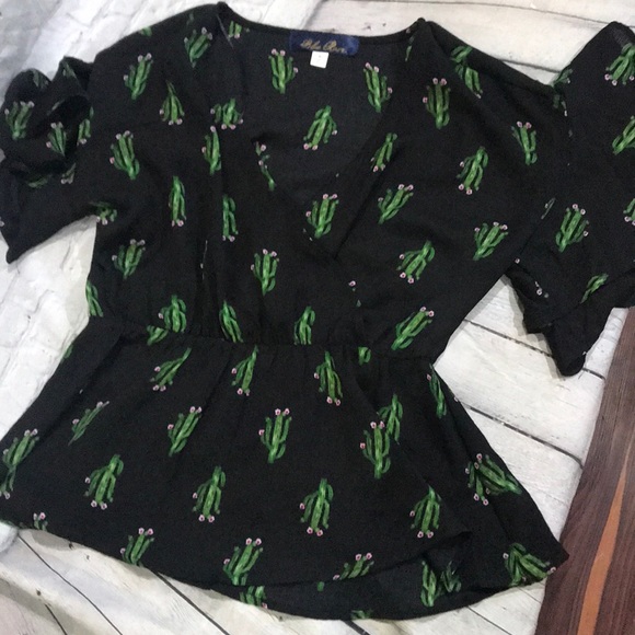 Blue Rain Tops - Blue rain cactus top medium